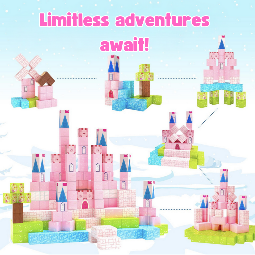 Magnectic Blocks - Princess Theme 72 pieces