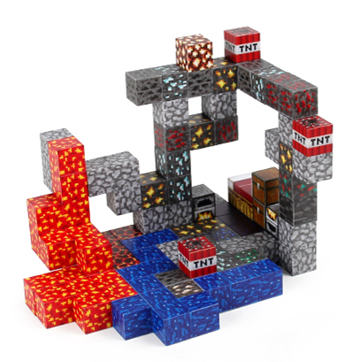 Magnectic Blocks - DIY World 106 pieces