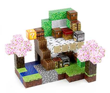 Magnectic Blocks - DIY World 114 pieces