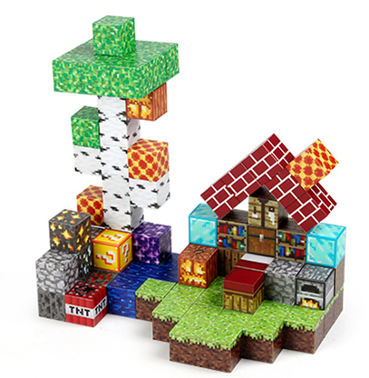 Magnectic Blocks - DIY World 85 pieces