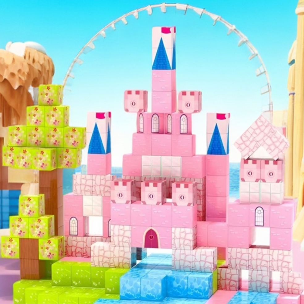 Magnectic Blocks - Princess Theme 72 pieces